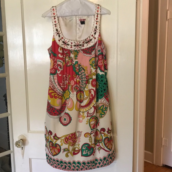 Nicole Miller Dresses & Skirts - Paisley Floral multi-colored dress. Size 12.